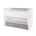 Letto per bambini MATRIX NEW white+string /telaio a doghe - livello 2/
